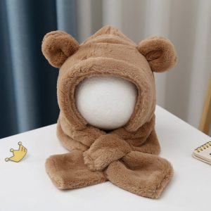 Өхөөрдөм хүүхэдийн малгай /Бор/