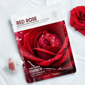 Улаан сарнайтай маск