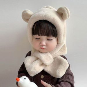 Өхөөрдөм хүүхэдийн малгай /Цагаан/